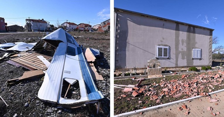 VIDEO I FOTO Pogledajte štetu koja je nastala nakon razorne pijavice u Dalmaciji