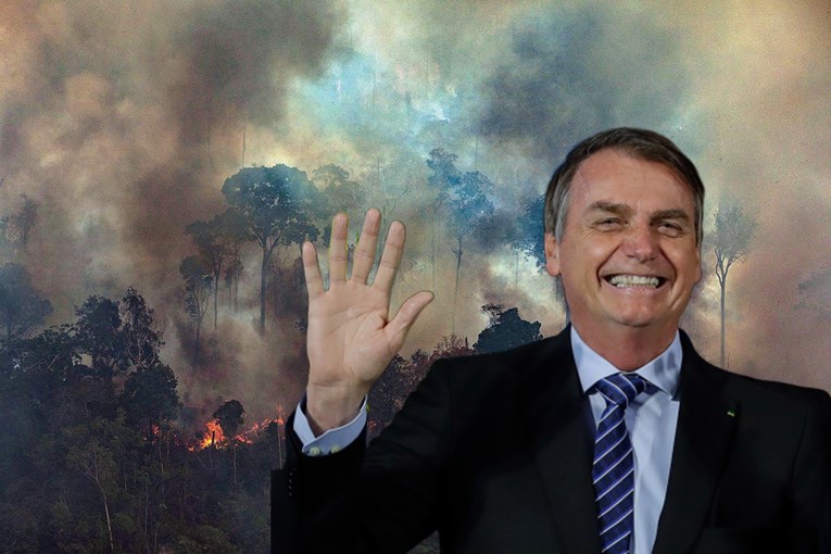 Brazil odbio 20 milijuna dolara pomoći za borbu protiv požara