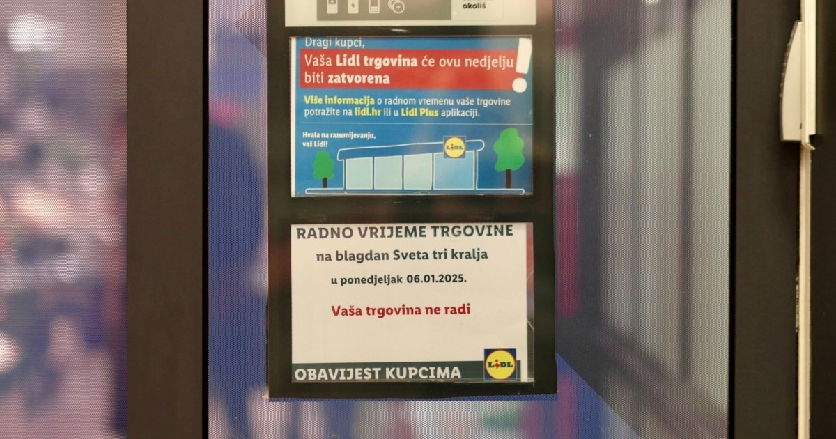 Sutra skoro ništa ne radi. Evo gdje danas možete u kupovinu