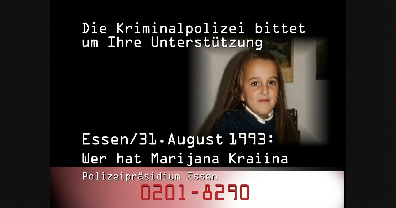 Monstrum je prije 33 godine ubio malu Marijanu u Njemačkoj. Obitelj još čeka pravdu
