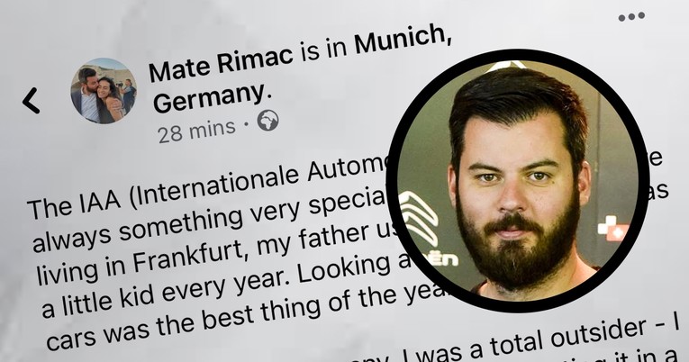 Mate Rimac se prisjetio: Kad sam bio dijete, otac me vodio tamo svake godine