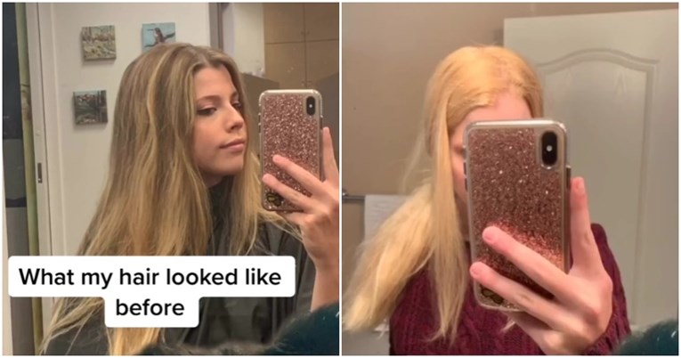 Djevojku šokiralo što su joj napravili u frizerskom salonu: "Kosa mi otpada"