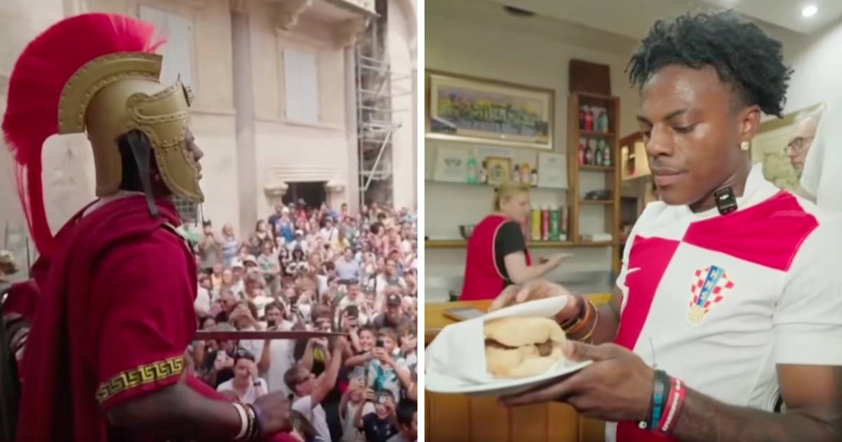 Lajv IShowSpeeda iz Splita oborio rekorde gledanosti. Što je sve radio?