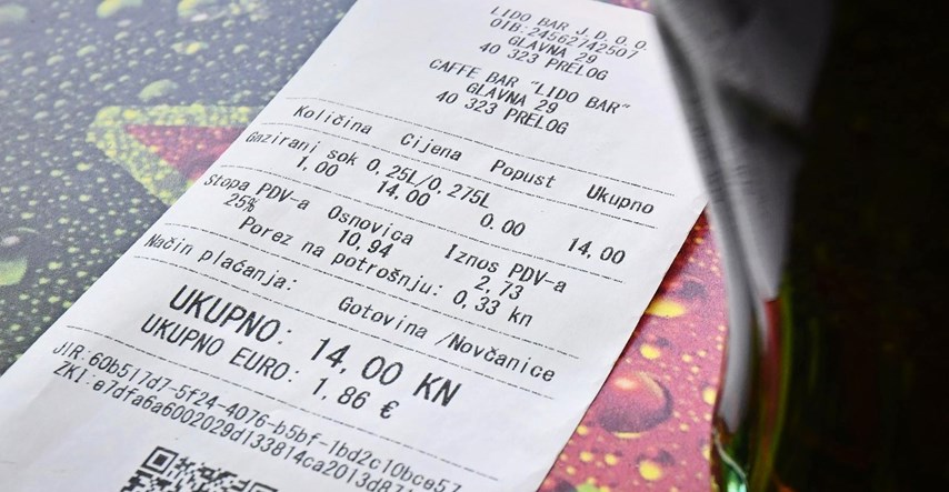 Kafić u Prelogu već počeo izdavati račune s cijenom u kunama i eurima