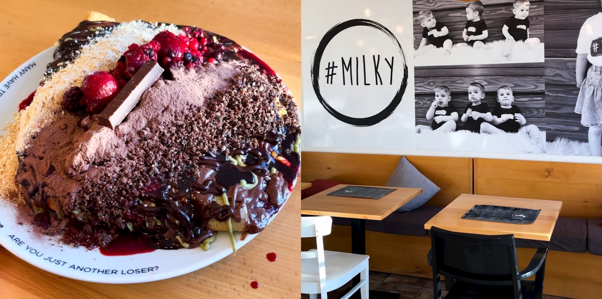 Pokušali smo palačinku od dvije i pol kile pojesti u pola sata. Jesmo li uspjeli?