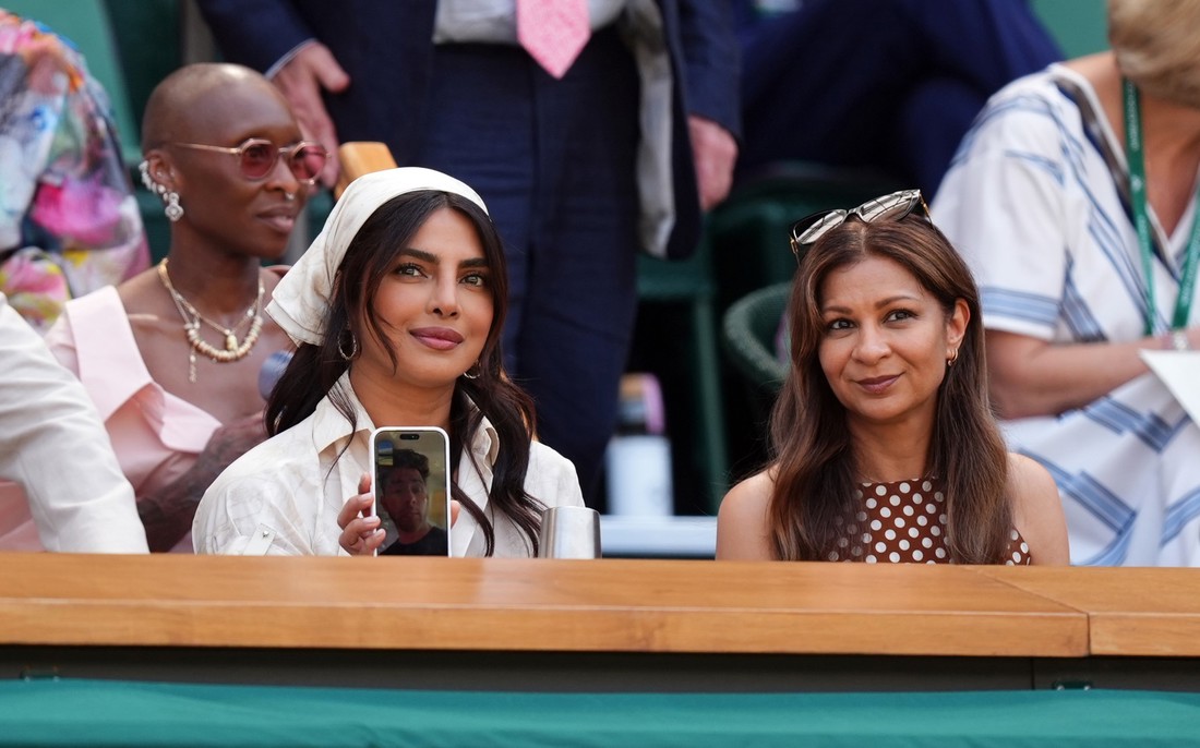Priyanka Chopra gestom prema suprugu privukla pažnju na Wimbledonu