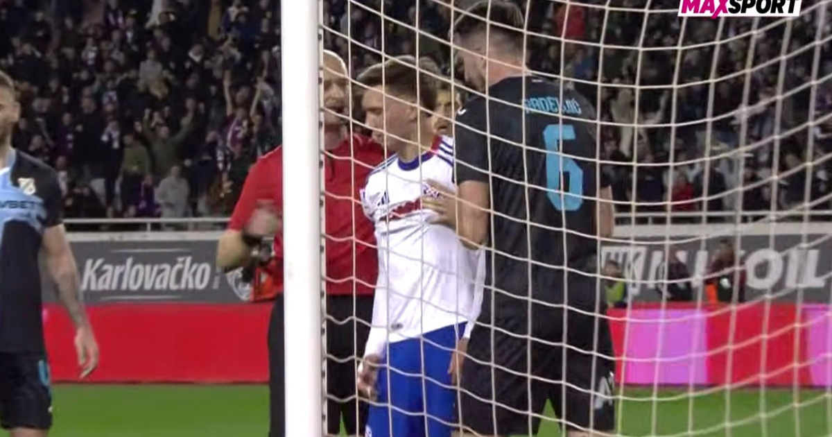 VIDEO Sigur pljunuo igrača Rijeke i dobio izravan crveni karton