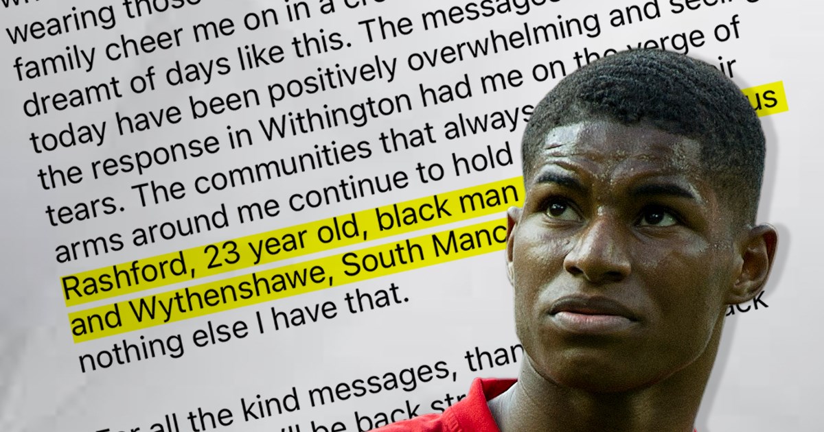 Rashford se nakon rasističkih uvreda oglasio emotivnom objavom