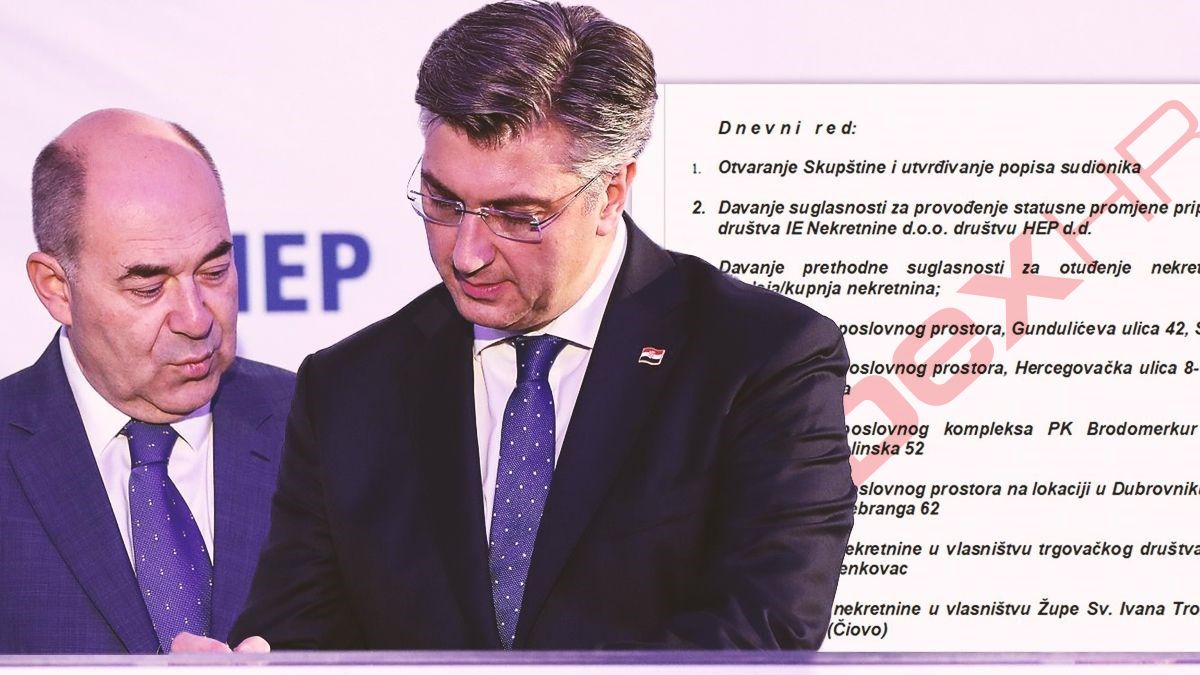 Plenkovićev šef HEP-a usred pandemije krenuo u tajno mešetarenje nekretninama