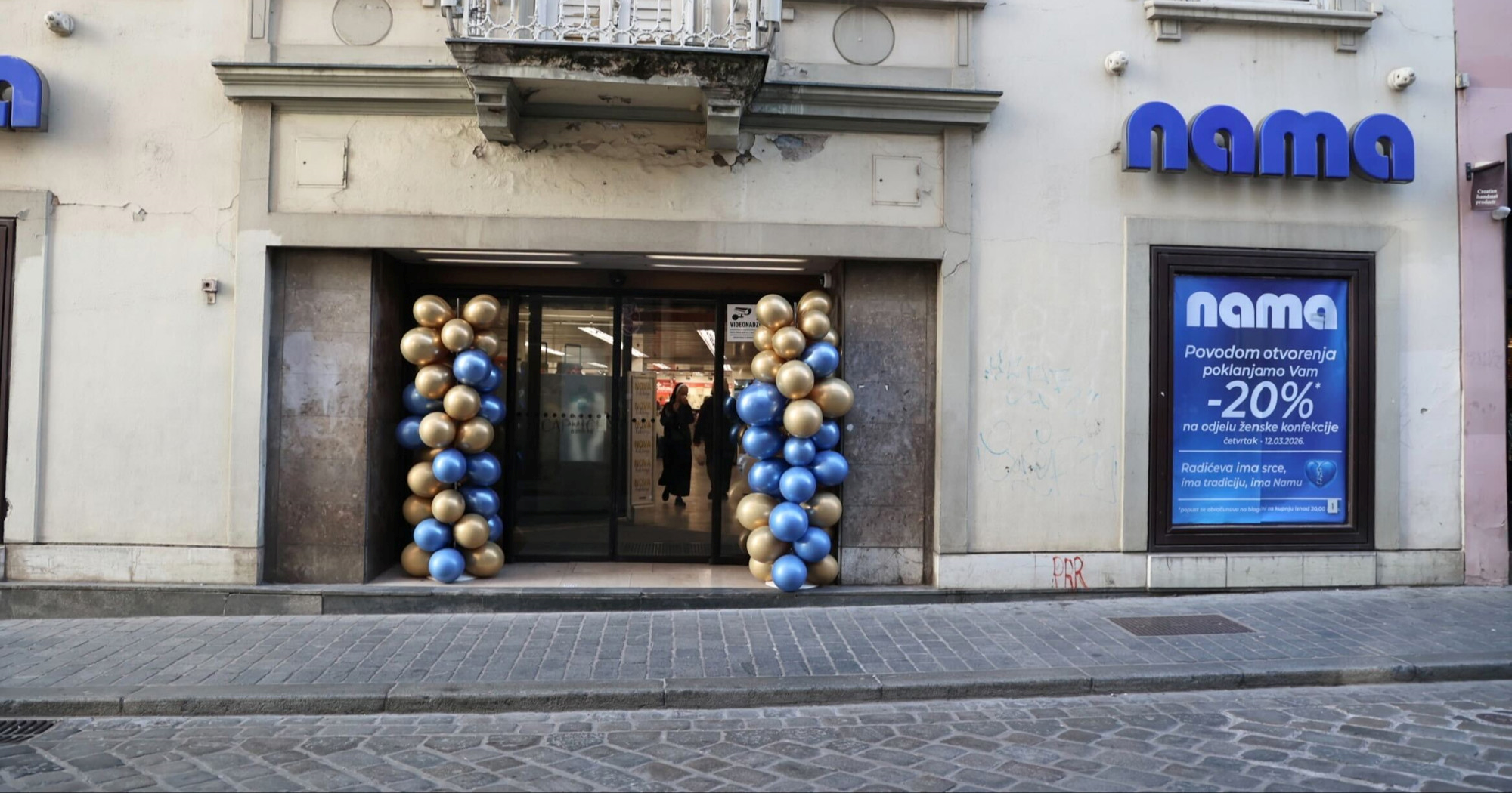 Sjećate se koliko su Zagrepčani plakali za Namom? Na otvorenju nove - nikoga