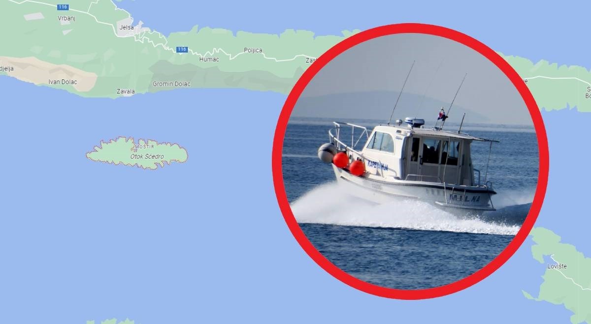 Čovjek pao s broda, satima plivao i tražio pomoć. Skiper: Nije mi jasno gdje je brod