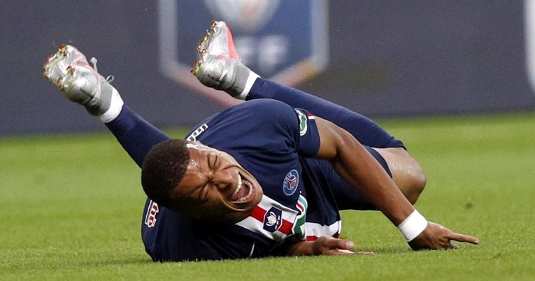 PSG objavio kakvu je ozljedu zaradio Kylian Mbappé nakon brutalnog starta