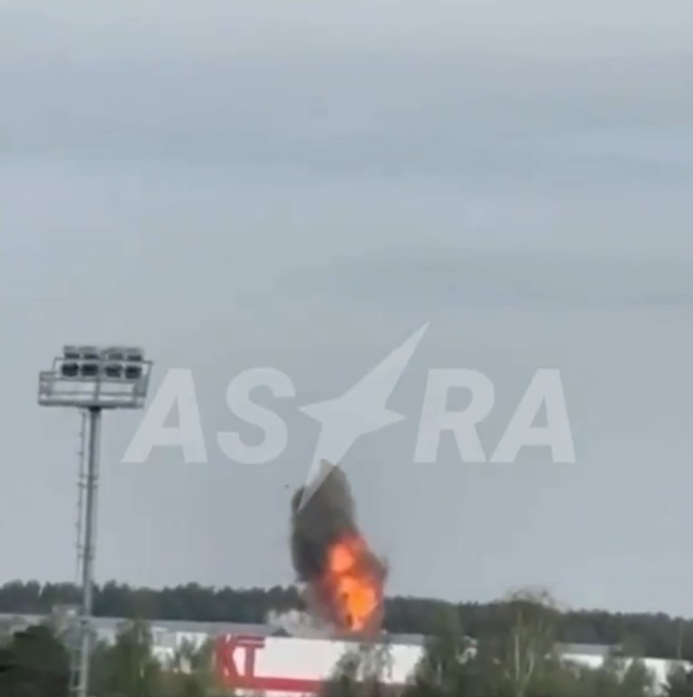 VIDEO Ukrajinski dron pogodio tvornicu dronova kod Moskve