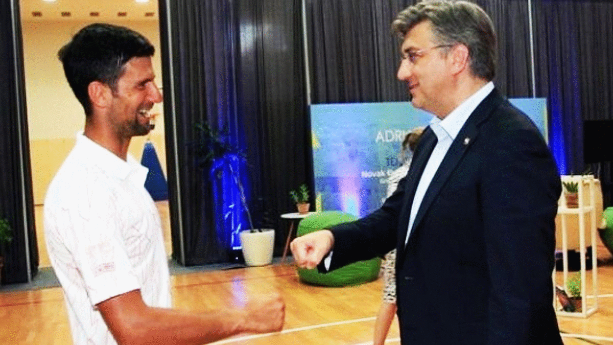 FOTO Nije li ovo bliski kontakt Plenkovića i Đokovića?