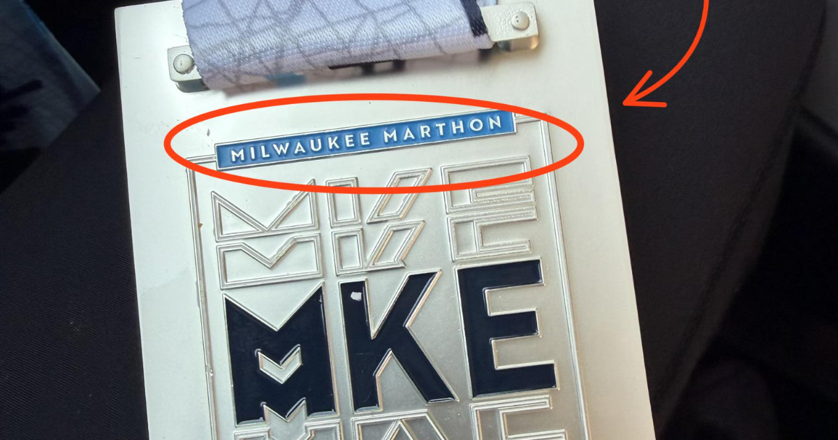 Tipfeler na medaljama s maratona u Milwaukeeju postao je hit 🤣