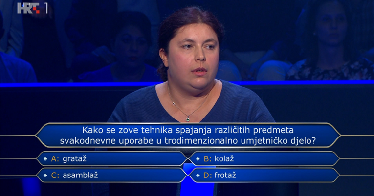 Iva u Milijunašu poslušala publiku na 11. pitanju i ispala. Znate li vi odgovor? 