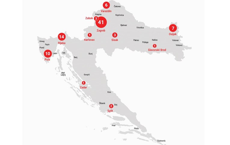 89 slučajeva koronavirusa, dva nova su u Splitu. Od ponoći drastične mjere