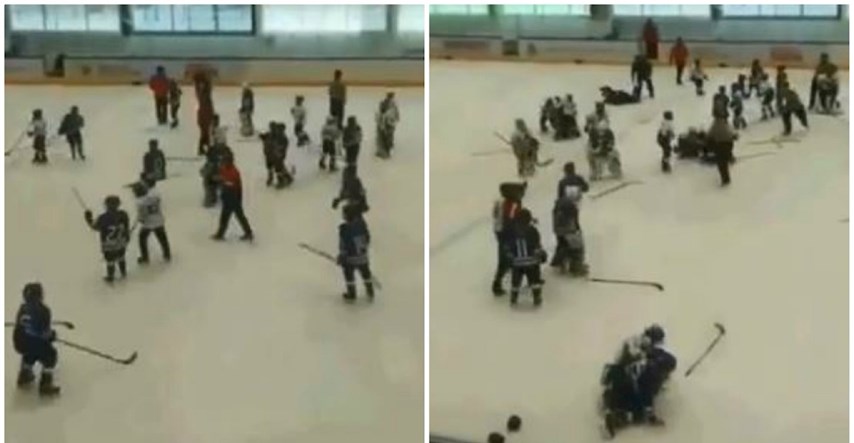 Dječji turnir u hokeju prekinut zbog masovne tučnjave
