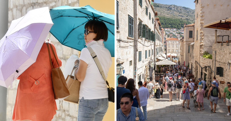 FOTO Unatoč neizdrživoj vrućini, turisti preplavili Dalmaciju. Evo kako se rashlađuju