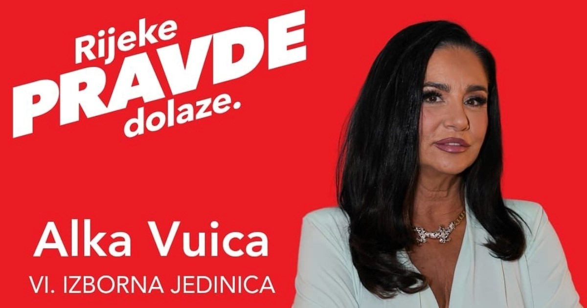 Alka Vuica zabavljala je javnost fotošopiranim plakatom. Ovako je prošla na izborima