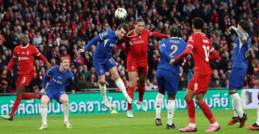 VIDEO Van Dijk golom u 118. minuti donio pobjedu Liverpoolu u finalu EFL kupa