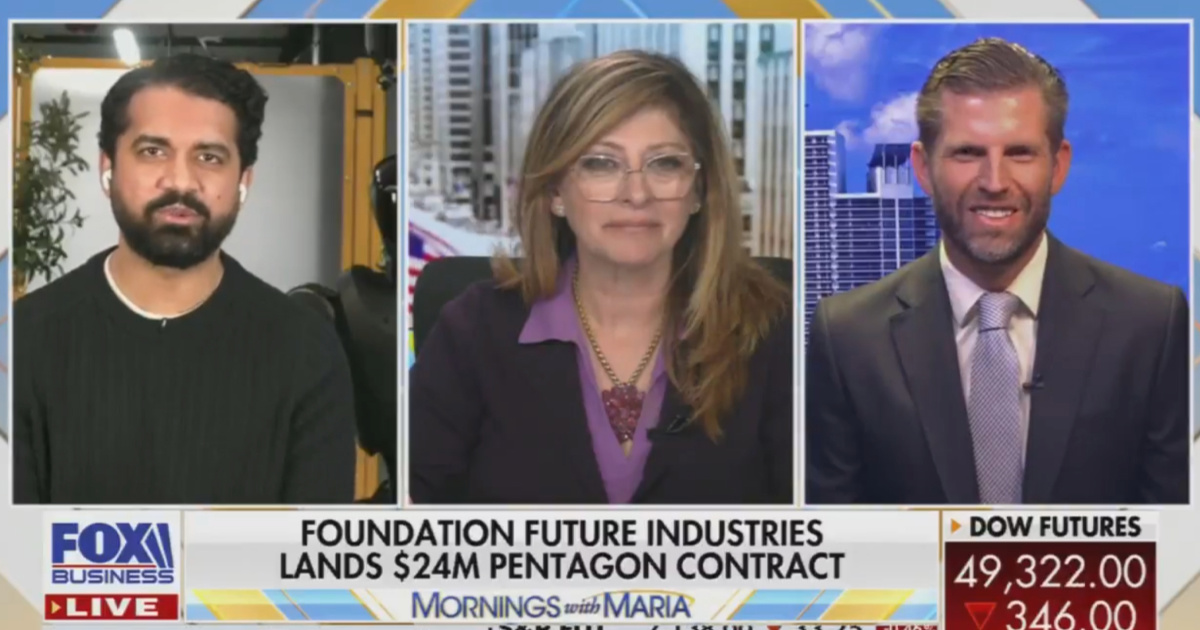 VIDEO Trumpov sin se otvoreno hvali milijunskim ugovorom s Pentagonom