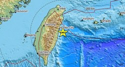 Potres magnitude 6 na Tajvanu