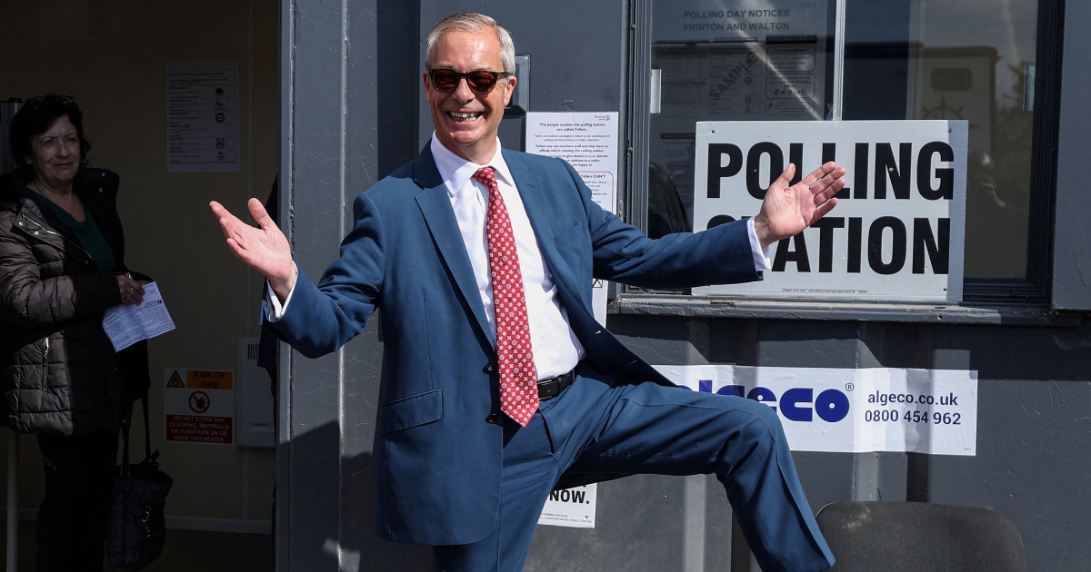 "Starmageddon" na lokalnim izborima u UK. Potop vladajućih, Nigel Farage slavi