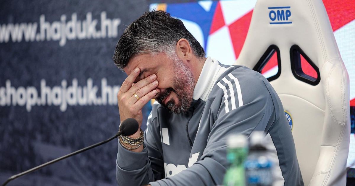 Gattuso je skoro napustio Hajduk usred borbe za naslov? "Kontaktirali smo ga"