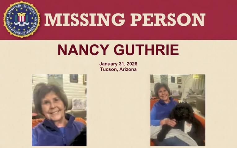 Pronađena krv majke američke voditeljice. FBI nudi nagradu za informacije