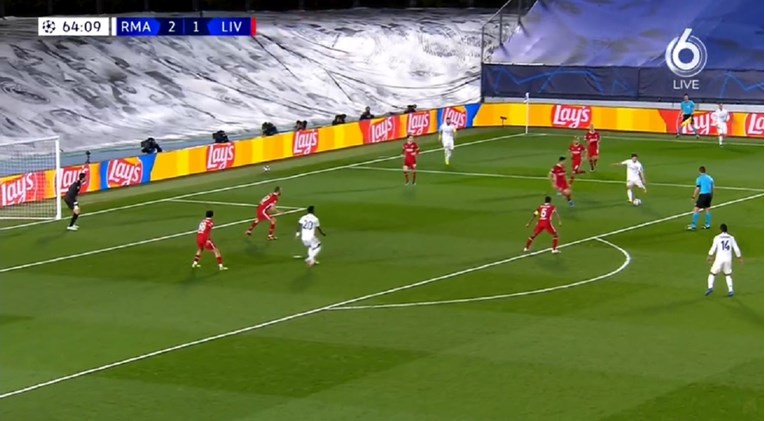 Pogledajte kako je Luka Modrić krasno asistirao za treći gol Reala