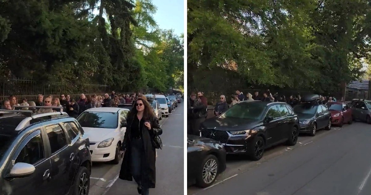 Zagrepčani su danas satima stajali u redu ispred Botaničkog vrta