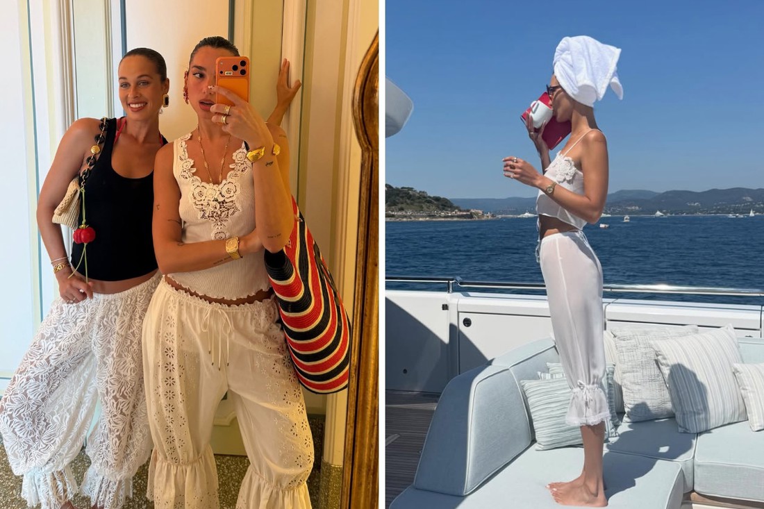 Bella Hadid i Dua Lipa nose hlače koje izgledaju kao donje rublje