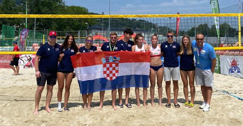 Hrvatske odbojkašice osvojile su brončanu medalju na prvenstvu u Austriji