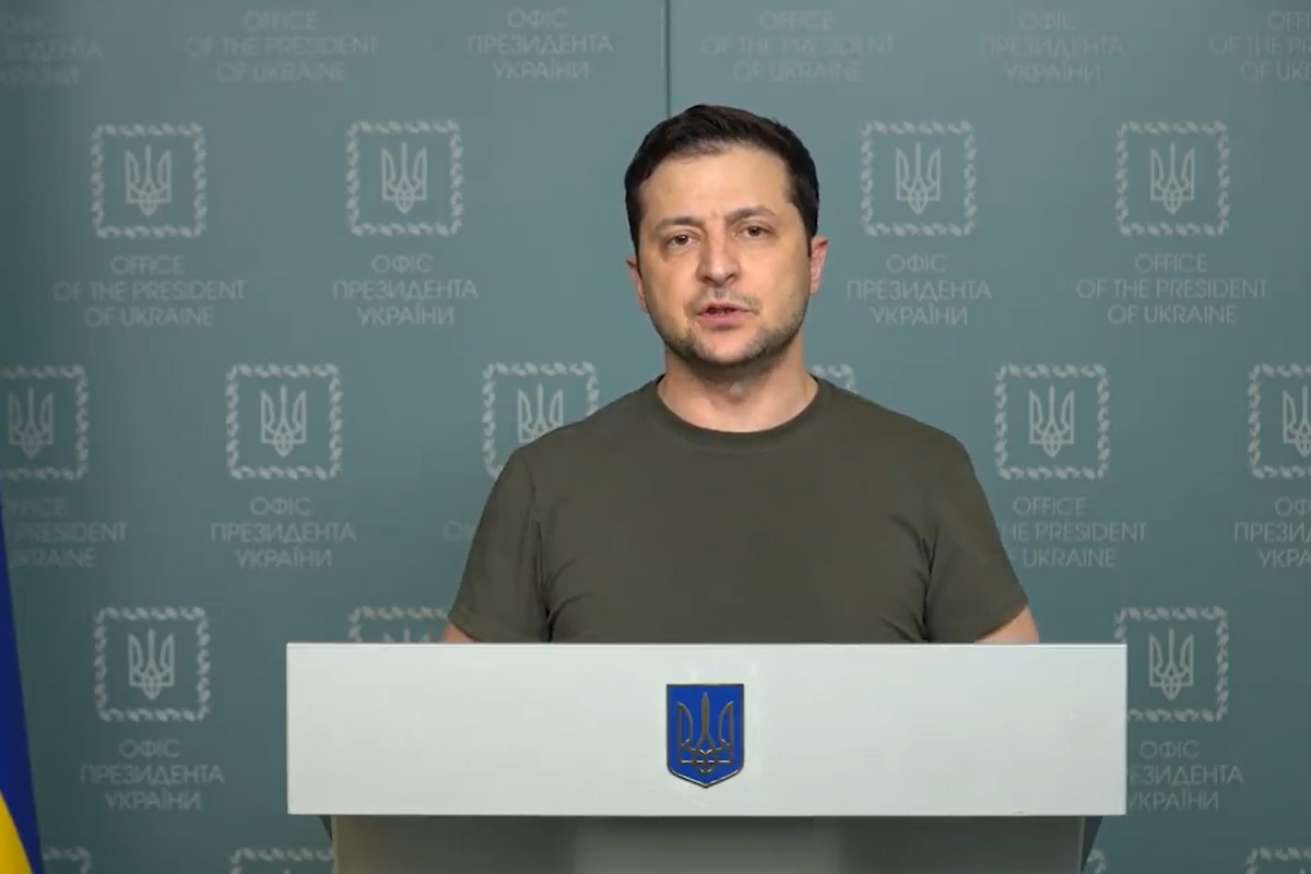 VIDEO Obratio se Zelenskij: Noć je bila žestoka
