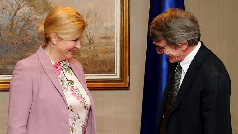 Kolindi u Zagreb stigao šef Europarlamenta, ona pričala o ujedinjenju EU-a