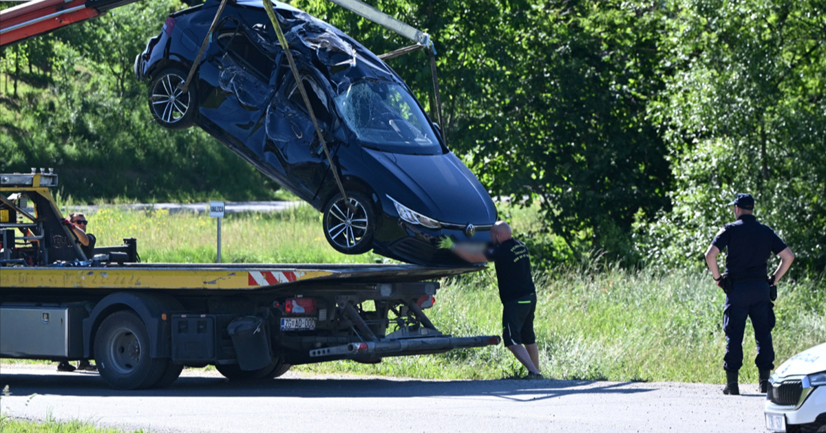 FOTO 18-godišnjak poginuo kod Jastrebarskog. Vraćao se s maturalne večeri