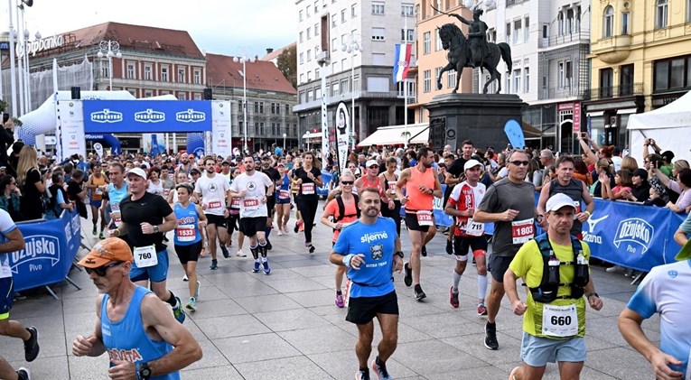 FOTO Sutra se trči maraton u Zagrebu, velik dio centra će biti zatvoren za promet