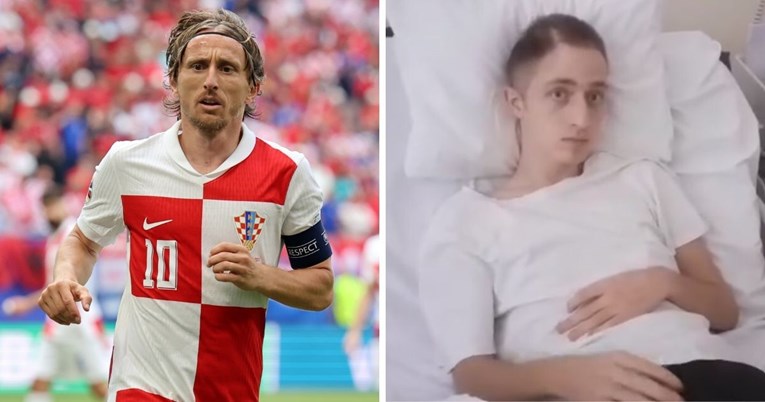 Modrić razveselio mladog stradalog nogometaša podrškom i poklonom