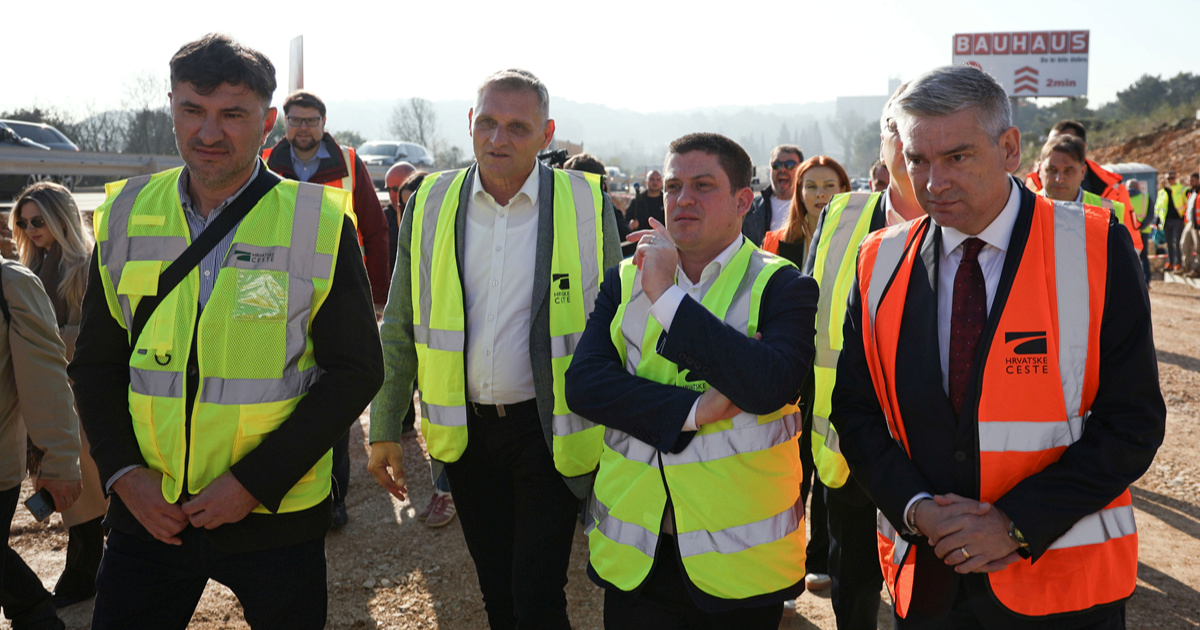 Butković obišao radove: Konačno će se riješiti problem gužvi na ulazu u Pulu