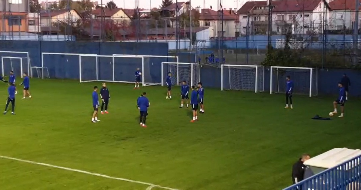 Pogledajte posljednji trening Dinama prije utakmice s Feyenoordom