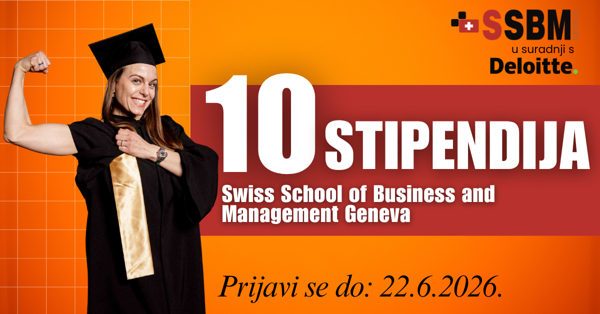 10 stipendija za MBA švicarske kvalitete: SSBM Geneva otvara prijave