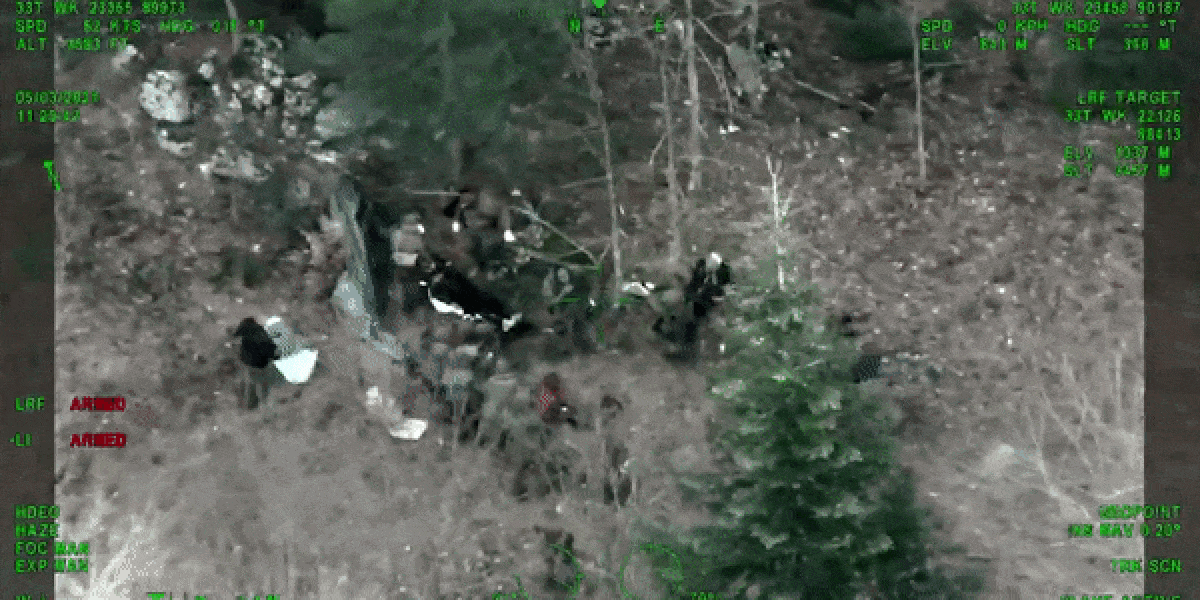 Policija objavila snimku izvlačenja migranata iz minskog polja, jedan je poginuo