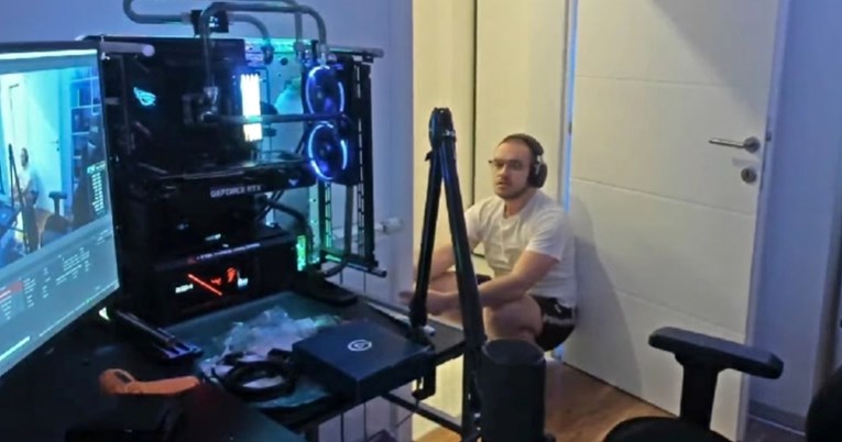 VIDEO Sarajevski youtuber slučajno snimio potres dok se javljao uživo: "Majko moja"