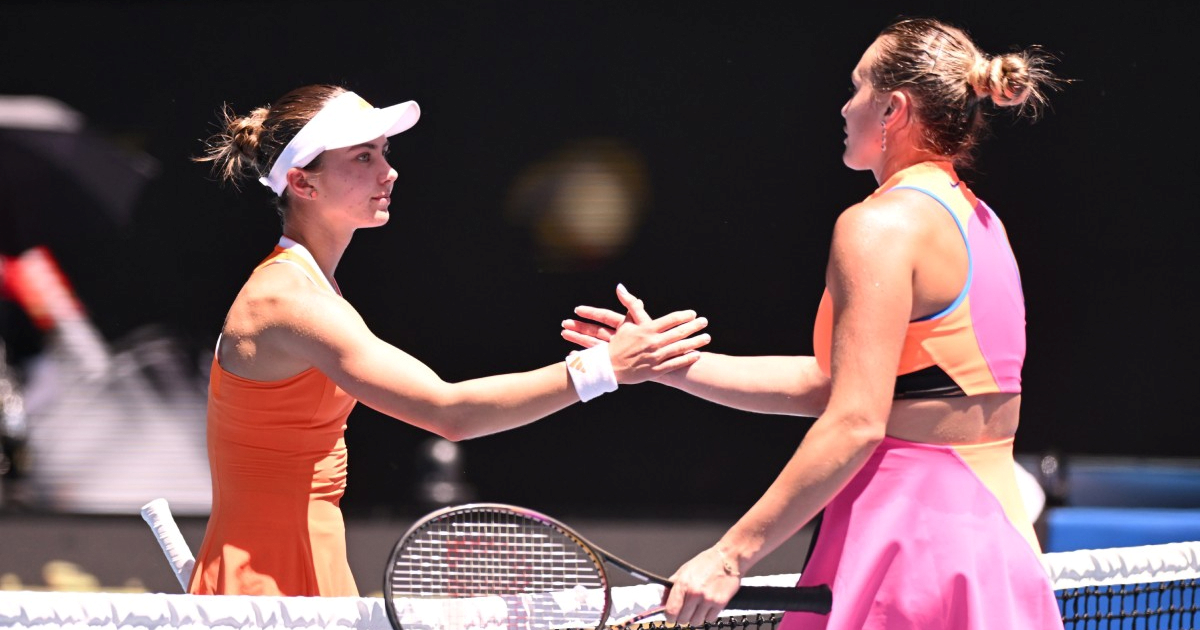 Majka joj je rođena u Splitu, otac u Srbiji. Sad je ispala s Australian Opena