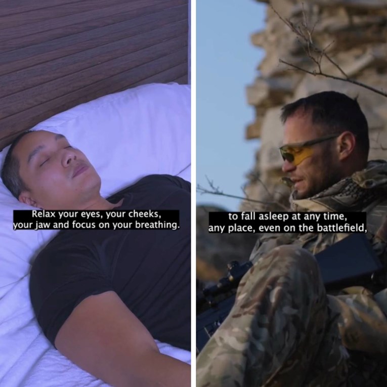 Vojna metoda za spavanje koja djeluje kod 96 posto ljudi