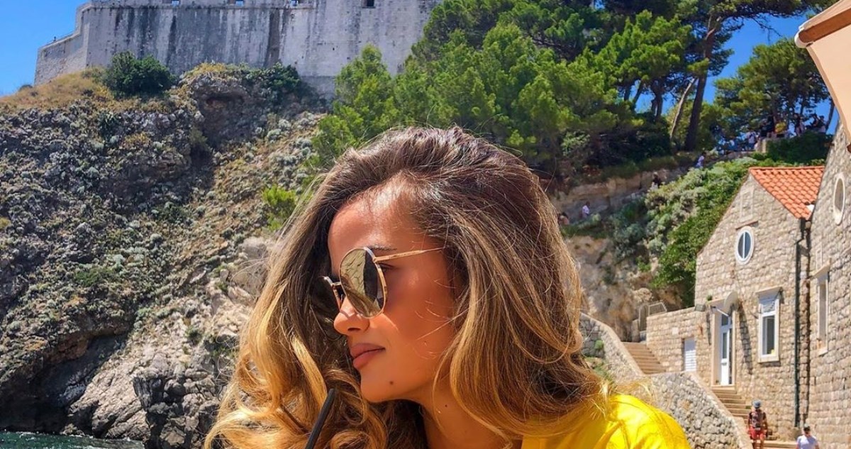 Djevojka Duje Ćaleta-Cara plijeni pažnju nesvakidašnjom modnom kreacijom