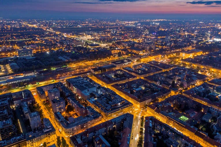 Zagreb iz zraka izgleda bajkovito