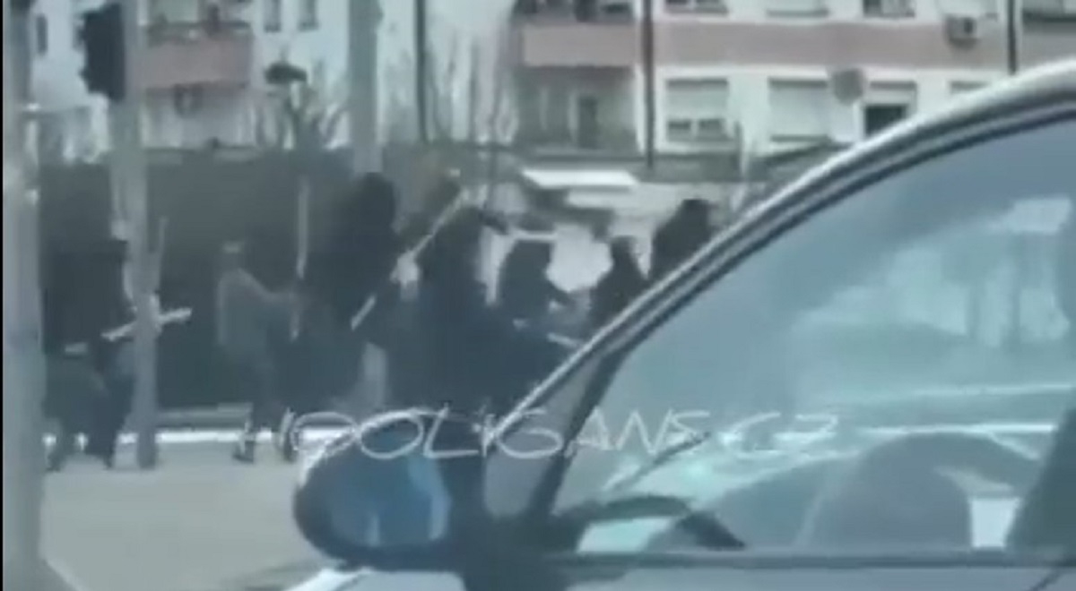 VIDEO Žestoka makljaža Delija i Grobara prije derbija. Procurila snimka