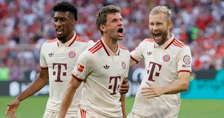 VIDEO Bayern se pobjedom izjednačio na vrhu Bundeslige. Zabili Kane i Muller